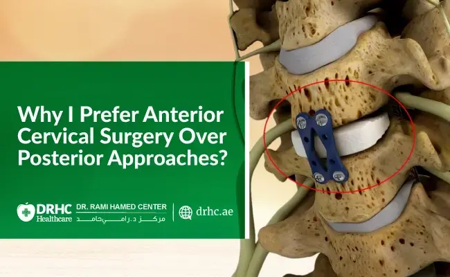 Why I Prefer Anterior Cervical Surgery Over Posterior Approaches